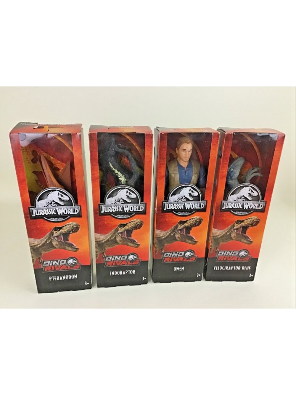 Jurassic World Dino Rivals Indoraptor Owen Figure Dinosaurs Lot Fallen Kingdom